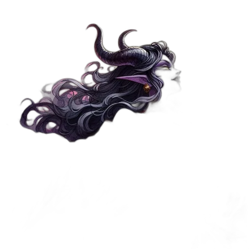 hair, creature, mask, crown transparent PNG cut-out