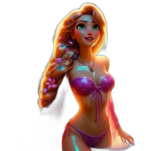 dress, jewelry, fantasy art, concept art transparent PNG cut-out