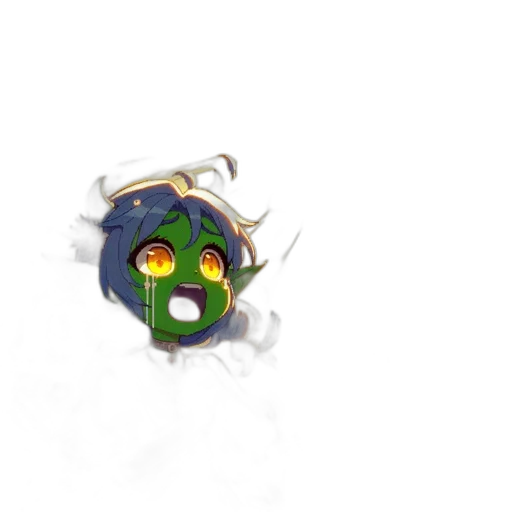 mask, face, staff, creature transparent PNG cut-out