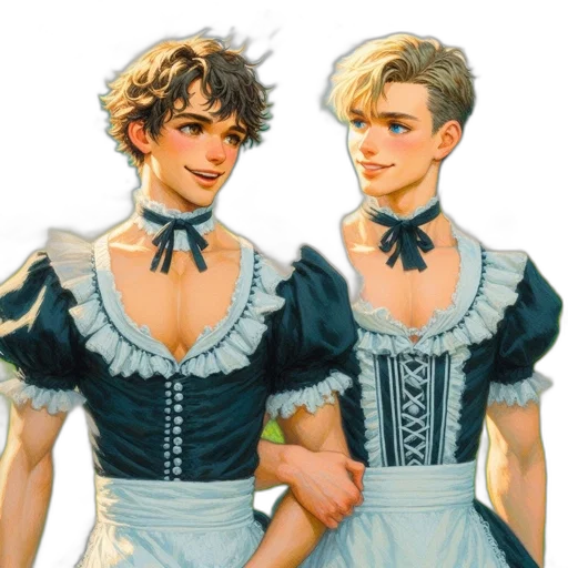 dress, fantasy art, concept art, oil painting transparent PNG cut-out