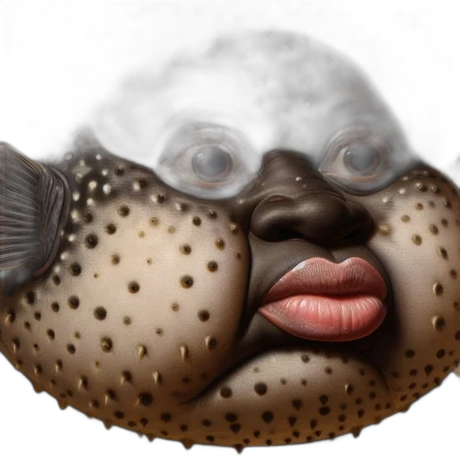 creature, face, mask, animal transparent PNG cut-out