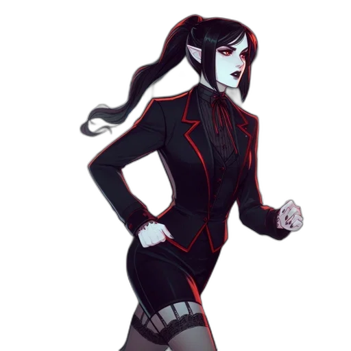 dress, concept art, comic book art, pixel art transparent PNG cut-out