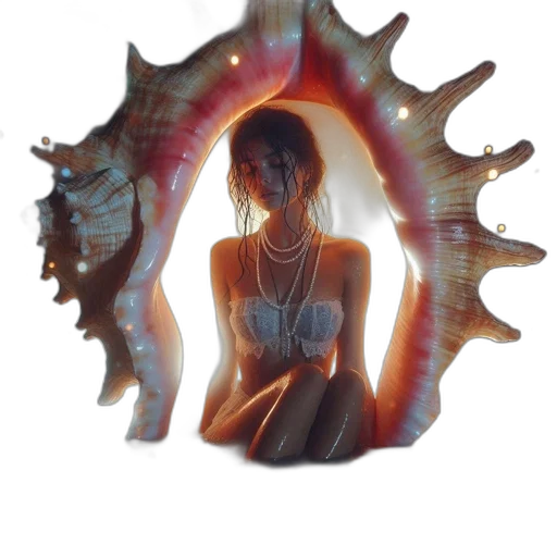 jewelry, creature, crown, staff transparent PNG cut-out