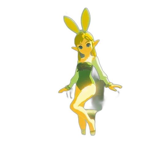 dress, creature, animal, staff transparent PNG cut-out