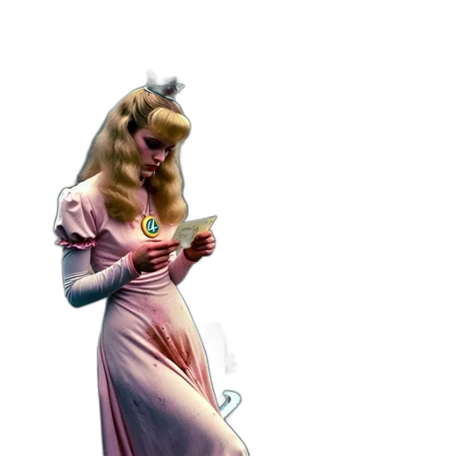 dress, jewelry, staff, concept art transparent PNG cut-out