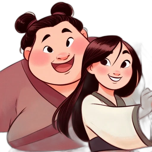cartoon, concept art, watercolor, anime transparent PNG cut-out