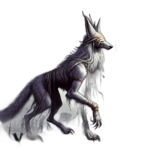 creature, animal, dragon, staff transparent PNG cut-out