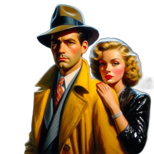 jacket, hat, photorealistic, oil painting transparent PNG cut-out