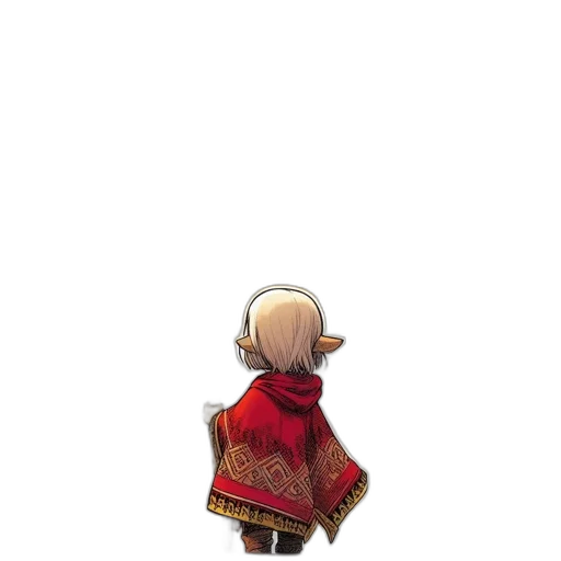 jacket, staff, weapon, crown transparent PNG cut-out