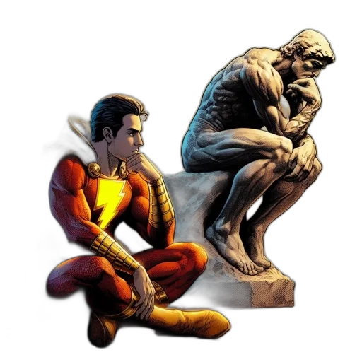 comic book art, concept art, 3d render, photorealistic transparent PNG cut-out