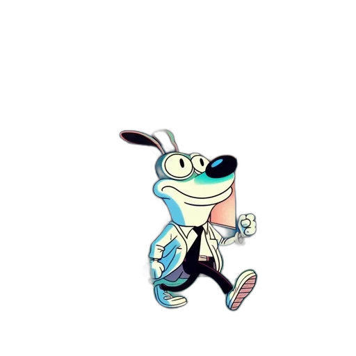 staff, creature, animal, robot transparent PNG cut-out