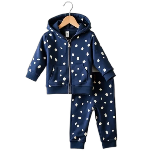jacket, outer space, kids, navy transparent PNG cut-out