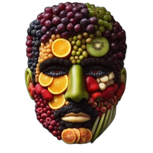 mask, face, food, crown transparent PNG cut-out