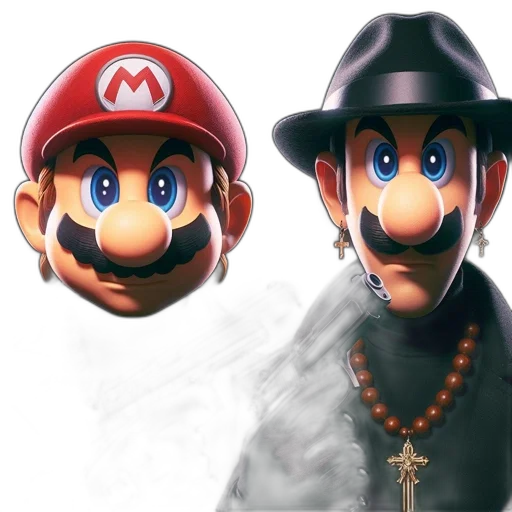 hat, concept art, 3d render, pixel art transparent PNG cut-out