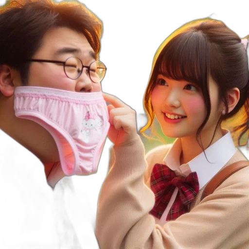 mask, photorealistic, male, female transparent PNG cut-out