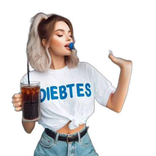 food, dress, vaporwave, cartoon transparent PNG cut-out