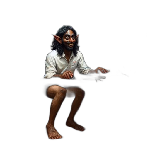 creature, staff, animal, mask transparent PNG cut-out