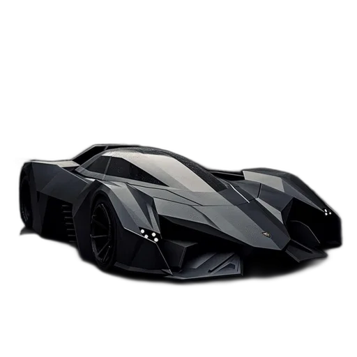 car, weapon, mask, 3d render transparent PNG cut-out