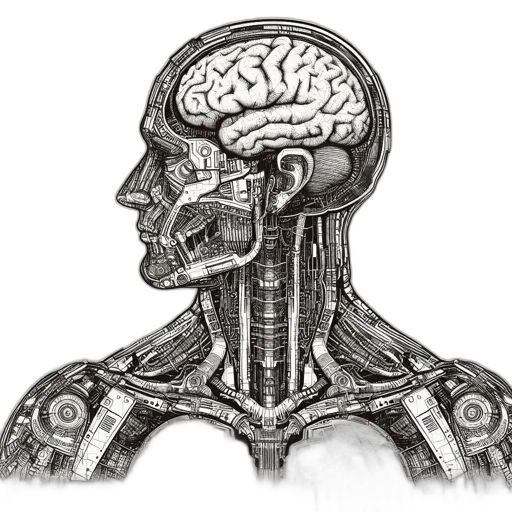 robot, face, crown, mask transparent PNG cut-out