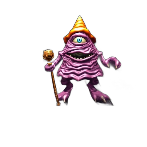 staff, creature, animal, robot transparent PNG cut-out