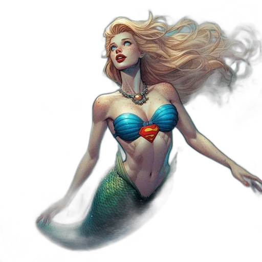 fantasy art, comic book art, concept art, photorealistic transparent PNG cut-out