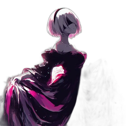 dress, crown, jacket, creature transparent PNG cut-out