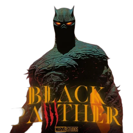 comic book art, concept art, dark, promotional transparent PNG cut-out
