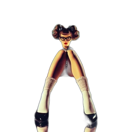 robot, staff, mask, hair transparent PNG cut-out