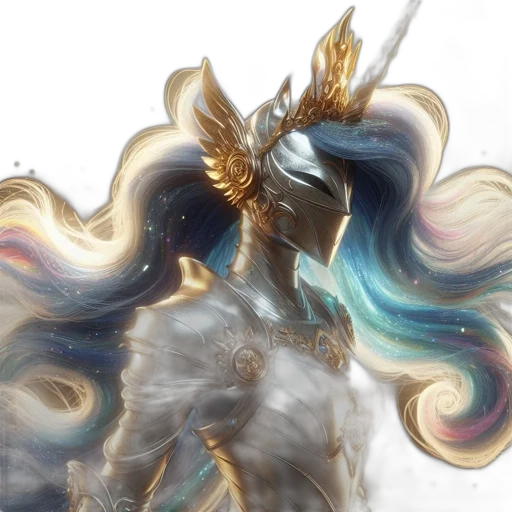 dragon, sword, hair, fantasy art transparent PNG cut-out