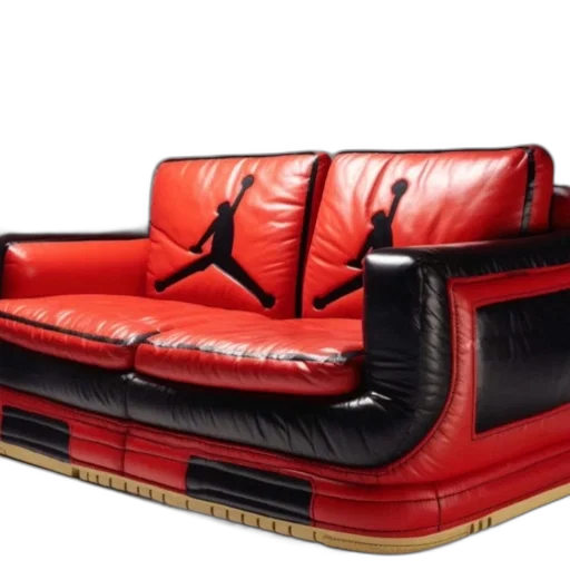 furniture, shoes, car, 3d render transparent PNG cut-out