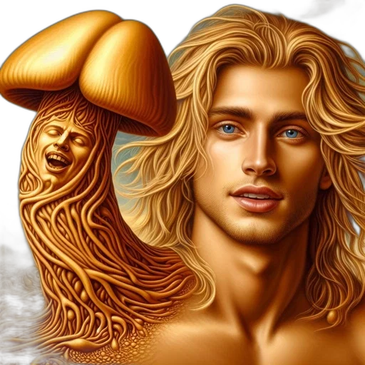 hair, fantasy art, photorealistic, comic book art transparent PNG cut-out