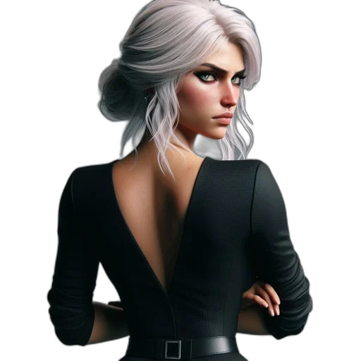 jacket, staff, face, dress transparent PNG cut-out