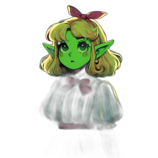 mask, staff, crown, creature transparent PNG cut-out