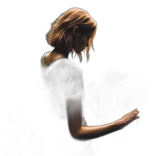 dress, face, mask, hair transparent PNG cut-out