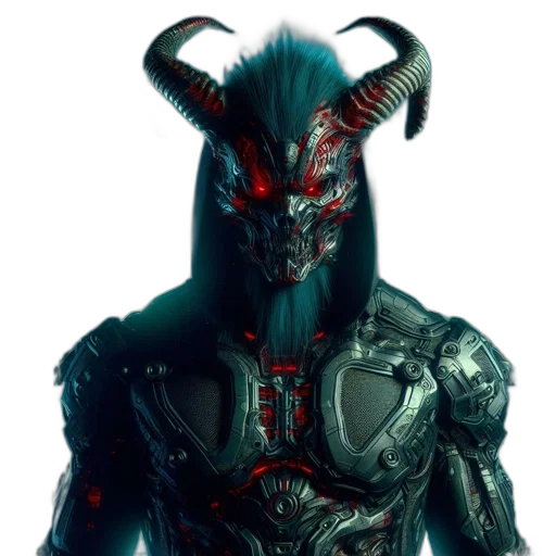 mask, creature, face, robot transparent PNG cut-out
