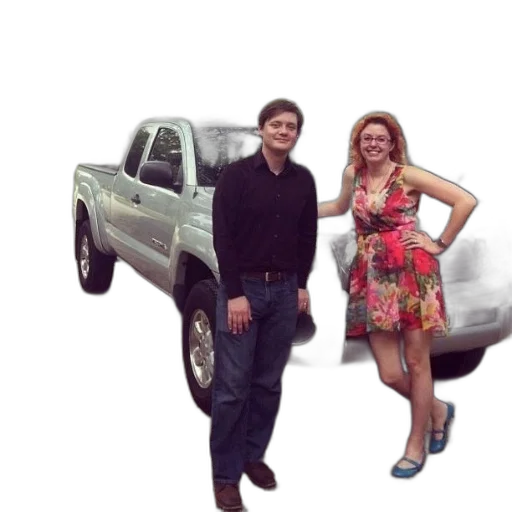 car, staff, photorealistic, man transparent PNG cut-out
