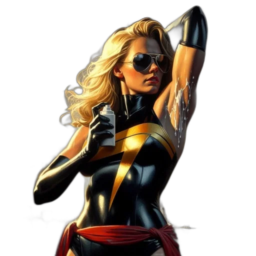 comic book art, concept art, cartoon, fantasy art transparent PNG cut-out