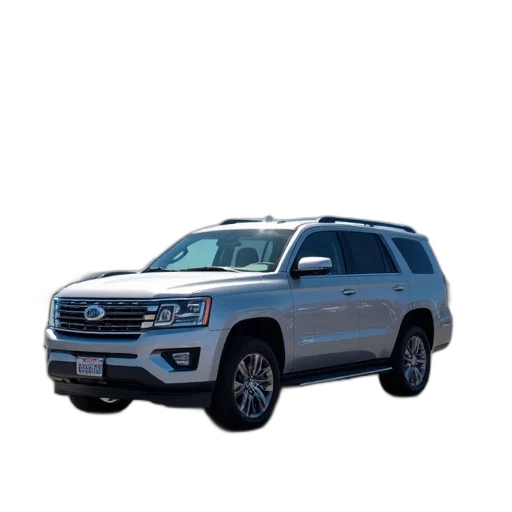 car, silver, suv, parked transparent PNG cut-out