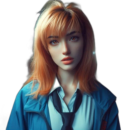 jacket, face, robot, dress transparent PNG cut-out