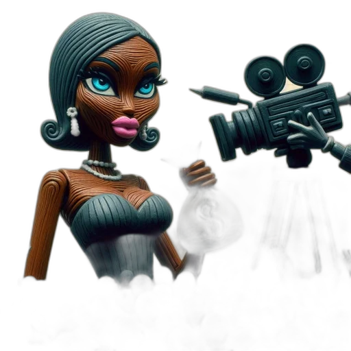 weapon, concept art, 3d render, cartoon transparent PNG cut-out