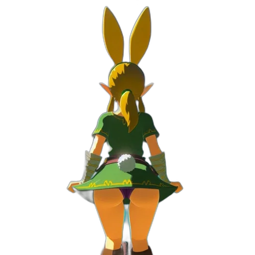 dress, staff, animal, mask transparent PNG cut-out