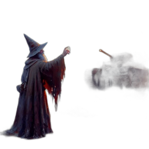 weapon, sword, staff, creature transparent PNG cut-out