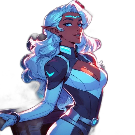 concept art, fantasy art, comic book art, anime transparent PNG cut-out