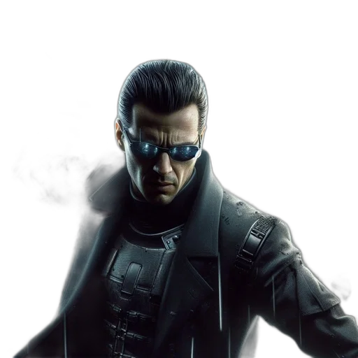 jacket, concept art, cyberpunk, photorealistic transparent PNG cut-out