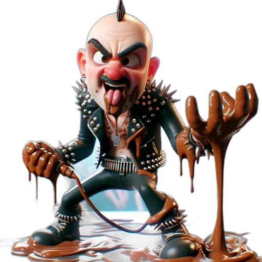 staff, creature, concept art, 3d render transparent PNG cut-out