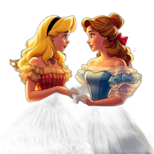dress, crown, concept art, fantasy art transparent PNG cut-out
