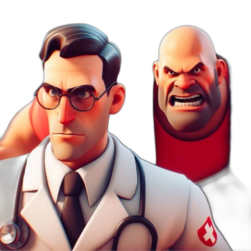 concept art, comic book art, 3d render, cartoon transparent PNG cut-out