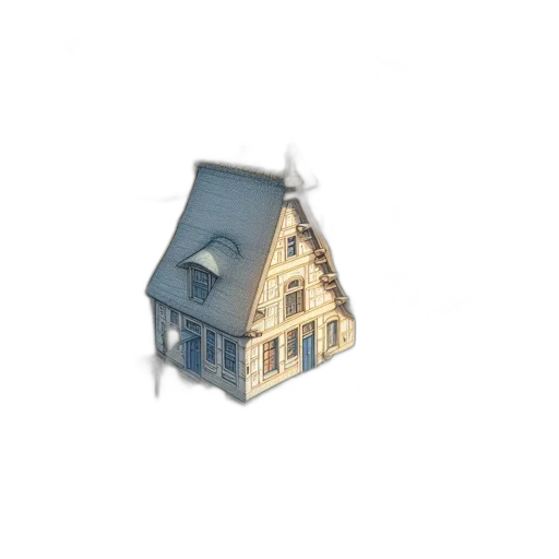 building, umbrella, furniture, car transparent PNG cut-out