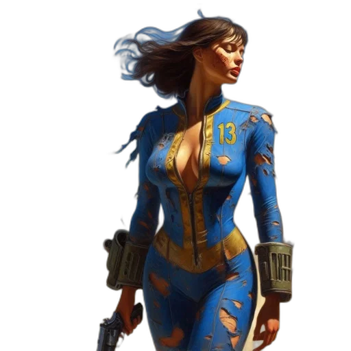 concept art, comic book art, fantasy art, pixel art transparent PNG cut-out