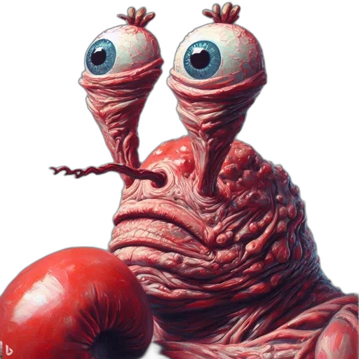 creature, animal, robot, face transparent PNG cut-out